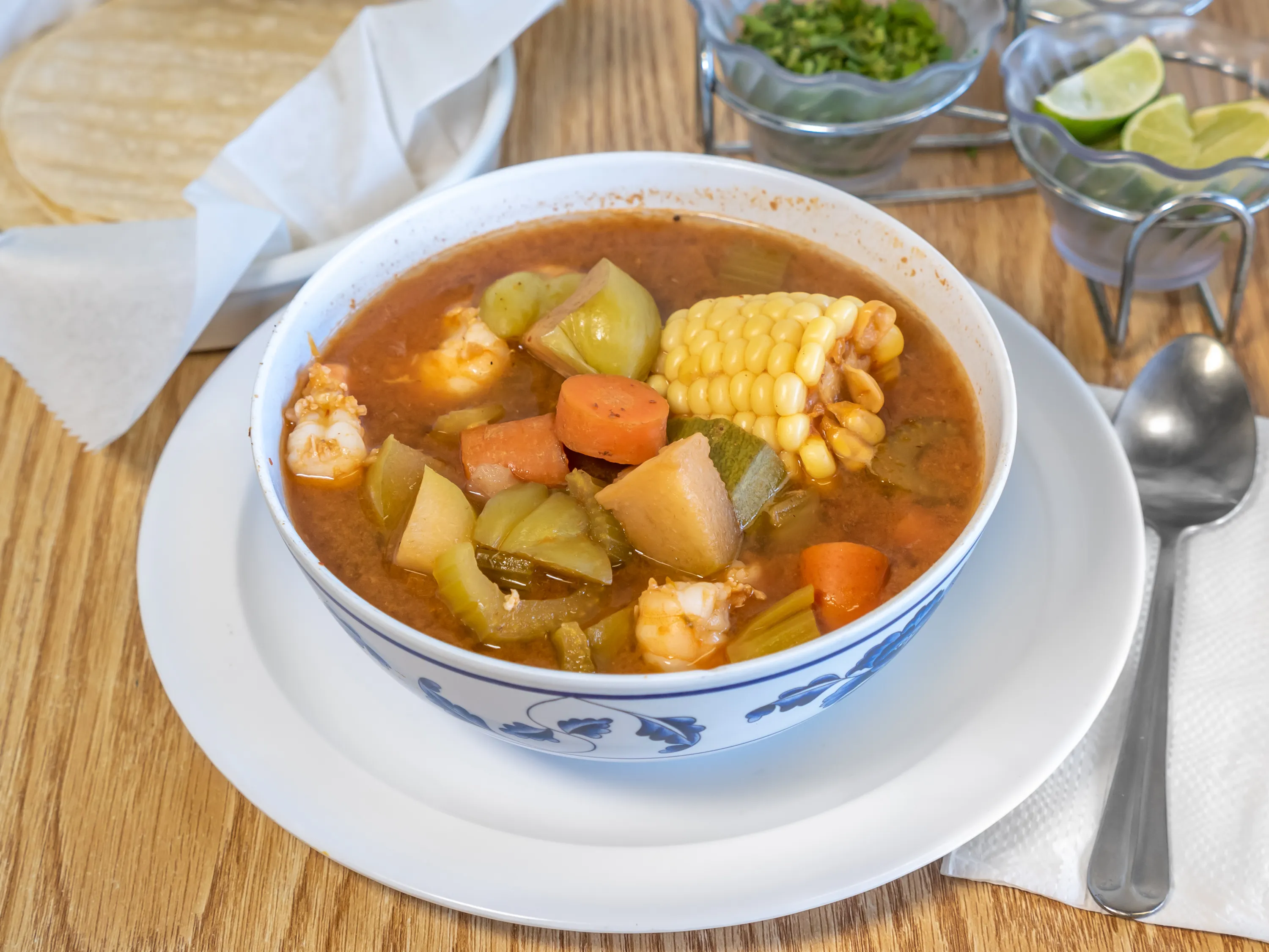 Caldo de Camarón shrimp soup