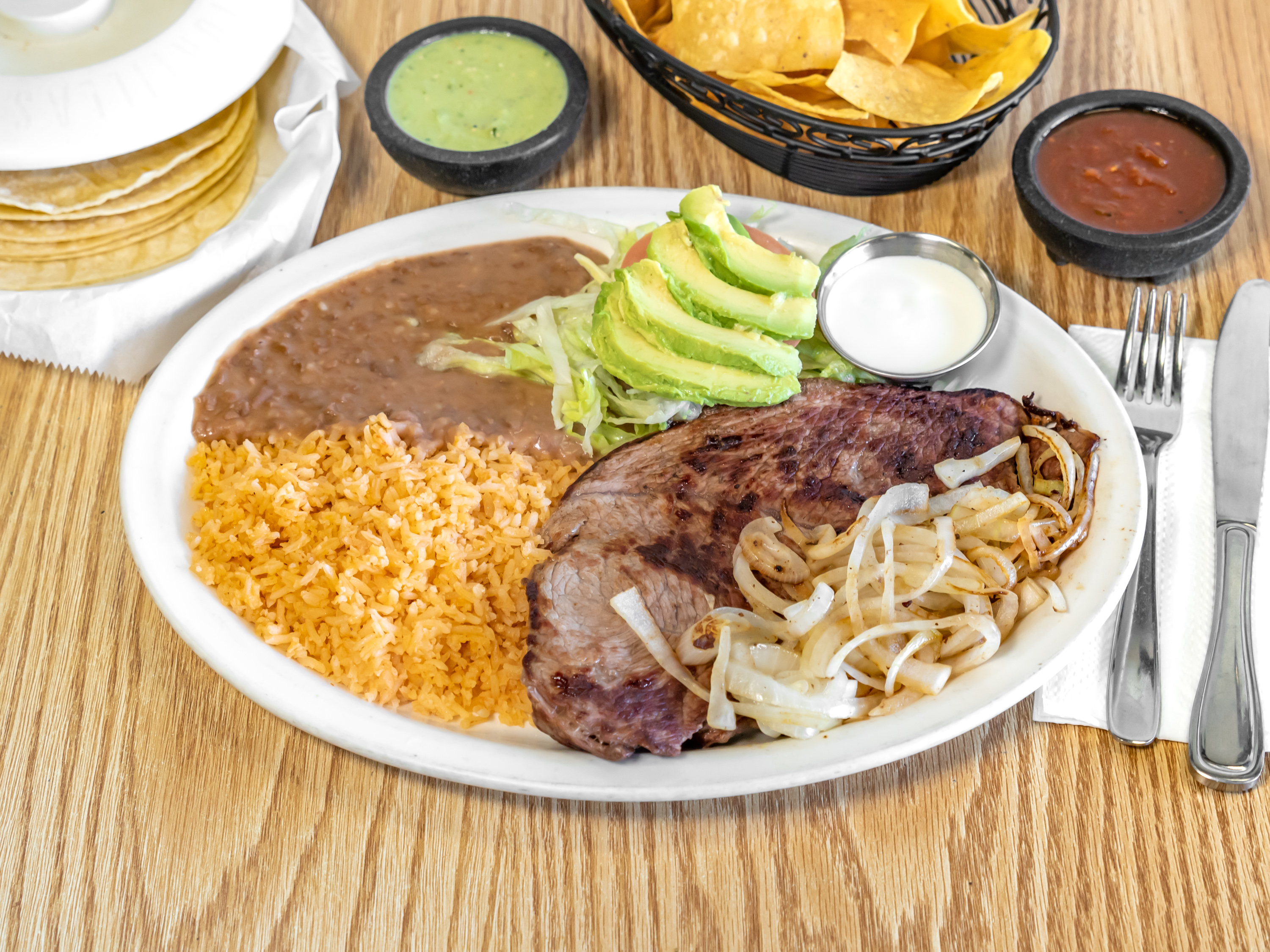 Carne Asada Plate