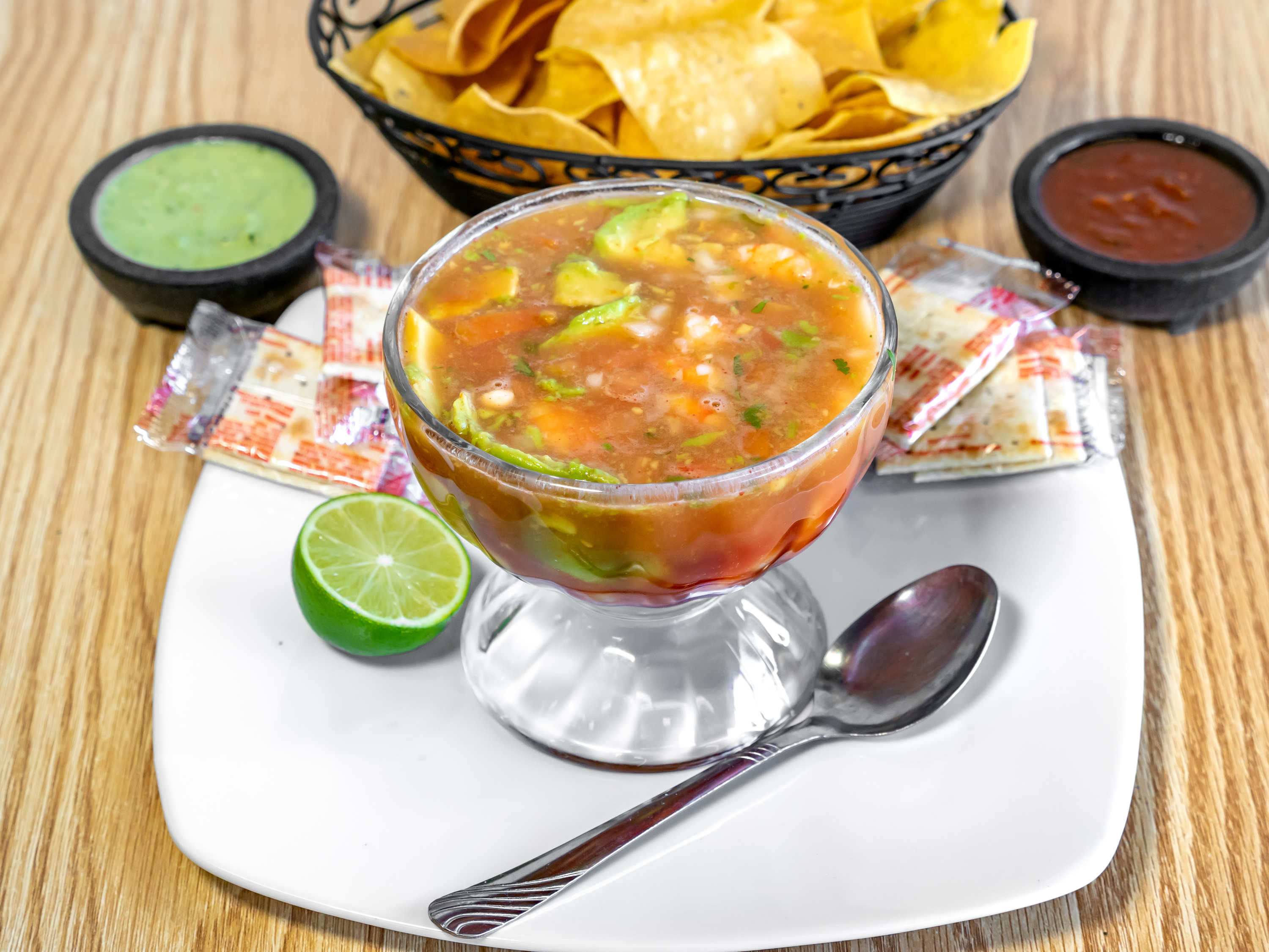 Cóctel de Camarón shrimp cocktail